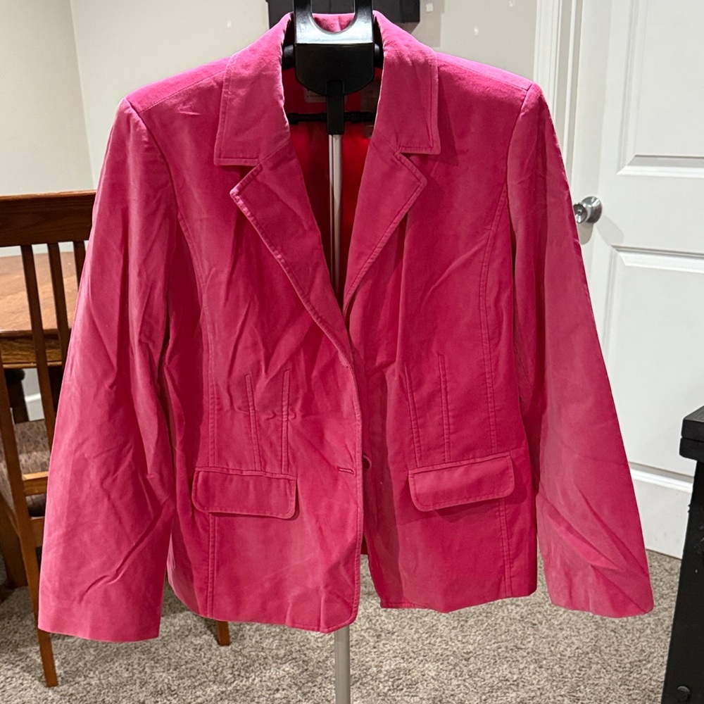 Liz Claiborne Bright Pink Blazer